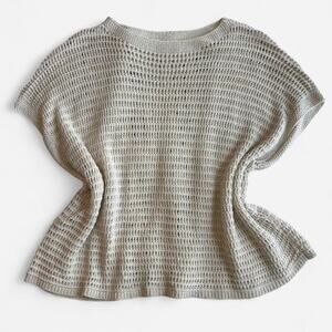 MAX STUDIO LONDON Women L Knit Top Casual Summer